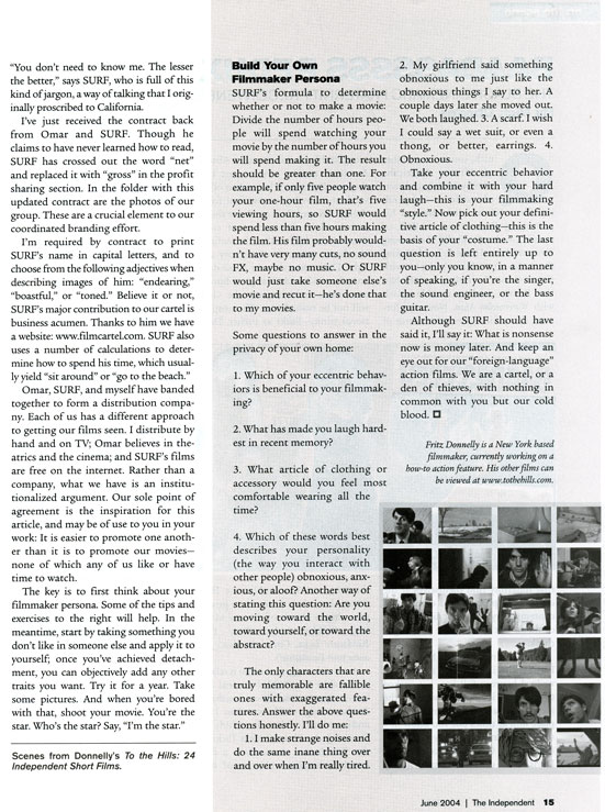 article by Fritz Donnelly